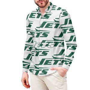 Camicie eleganti da uomo Moda JETS T-shirt stampata di lusso con incisione Camicia a maniche lunghe stile hawaiano polinesiano Samoa Camicia elegante da uomo Matrimonio S-6 YQ230926