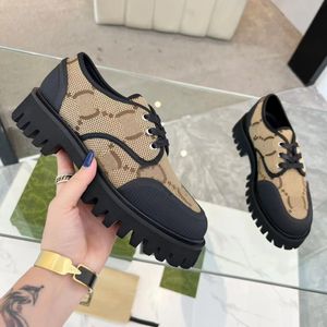 Designer Canvas Ankle Boots loafer lace-Up boot High Quality Women Half Beige and ebony Boot Classic women's Shoes Winter Fall Snow Boots Nylon Boot 05