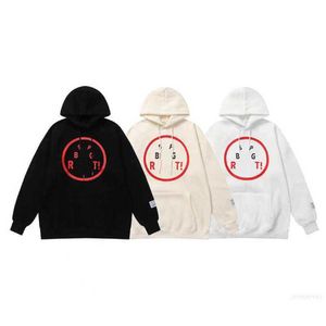 Erkek Hoodies Sweatshirts Erkek Siyah Sweatshirts Kadın Hoodies Pullover Kapşonlu Gevşek Kazak Moda Tasarım Stili Kıyafet Unisex Boyut Beyaz