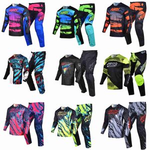 Inne odzież Willbros MX ustawiają motocross i spodnie kombinacja wyścigowa dla kobiet motocykl motocykl MTB BMX Enduro Dirt Rower Downhill Riding x0926