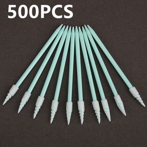 면봉 500 PCS 폼 청소 스틱 스틱 팁 스폰지 스틱 잉크젯 프린터 프린트 헤드 카메라 광학 렌즈 230925