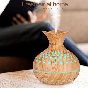 Humidifiers 300ml Wood Grain Diffuser Atomizer USB Household Hydrating Instrument Desktop YQ230927
