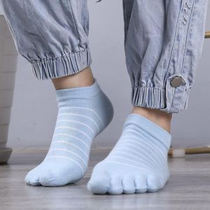 Men's Socks For Women Ankle Short Five Toe Cotton Finger Female Hosiery Boat