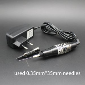 Tattoo Guns Kits 1 Buah Pena Mesin Tato Alis Rias Permanen Elektrik untuk Eyeborw Eyeliner Bibir dengan Adaptor AC 230925