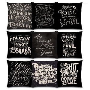 Yastık siyah beyaz dekoratif harfler anlamlı demek aptal aşk kelimeleri ilginç kısa cümleler iyi kapak davası