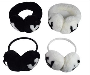 Earmuffs For boys and girls Winter warm cute fur plush earmuffs for kids fit into adult headbands6633400