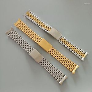 Cinturini per orologi Vintage 18MM 19MM 20MM Bracciale in acciaio inossidabile 316L con cinturino curvo per giubileo adatto per 5 ROX