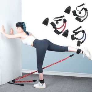 Faixas de resistência Booty Training Band Leg Hip Power Fortalecer Pull Rope Belt System Cable Machine Gym Home Workout Fitness Equipment 230926