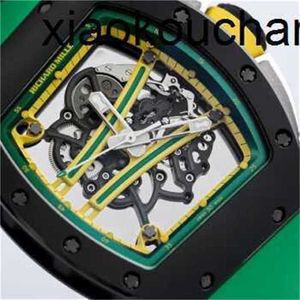 Milles Watch Automatyczny superklon KV Factory RM61-01 John Blake Green Runway CompleteCarbon Fibre Sapphire SHIP Autor by FedEx76d79qd79q