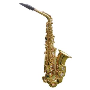 Jupiter Jas-767 Ny ankomst Alto EB Tune Saxophone Brass Musical Instrument Gold Lacquer Sax med Case Mouthpiece Gratis frakt