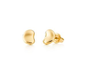 Classic Elegant Boutique Lucky Bean Earrings 3 Color Stud012970642