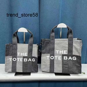 la borsa tote Patchwork denim lady famoso designer cool pratico Borse a tracolla semplici a tracolla di grande capacità da donna grande portamonete KPSW