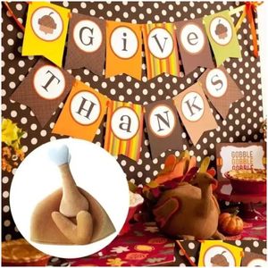 Party Favor Plush Roasted Turkey Hats Spooktacar Creations Decor Hat Cooked Chicken Bird Secret For Thanksgiving Costume Dress Up Dr Otikn