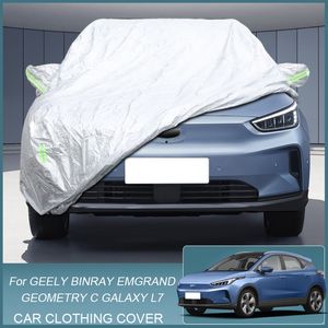 Full Car Cover Rain Frost Snow Dust Waterproof Protect For GEELY GEOMETRY C GALAXY L7 Emgrand SS11 BINRAY Anti UV Cover Accessor