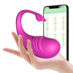 Wibratory Kontroluj pochwy Gspot Anal wibrujący jaja masażer do noszenia stymulatora dla dorosłych zabawki sexo dla kobiet pary 230925
