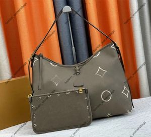 3a luxury designer bag tote handbag M46197 Carryall MM PM Handle Large Capacity Bags Cross Body Zipped Pouch 2 Sets Ladies Shoulder Underarm womens designer handbag
