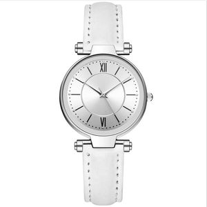 Cała marka Mcykcy Leisure Style moda Women Watch Good Selling White Quartz Panie zegarki proste