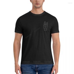 Erkek tankı Vie El Klasik Tişört Erkek Giysileri Erkekler Siyah Tshirt Yaz