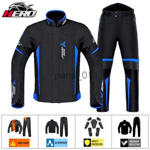 Andere Bekleidung Motorradjacke Herren wasserdichter Motocross-Anzug Schutz winddichter Motorrad-Reitschutz-Tourenanzug Winter x0926