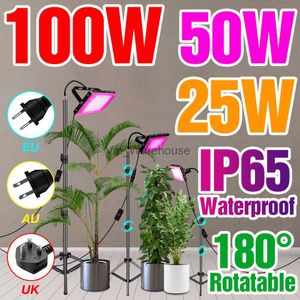 Rosną światła LED Phyto Whold Light Statod Nasiona kwiatów wewnętrznych IP65 Pełne spektrum rośliny Lampa uprawy 220 V Hydroponika Rosnąca oświetlenie YQ230926