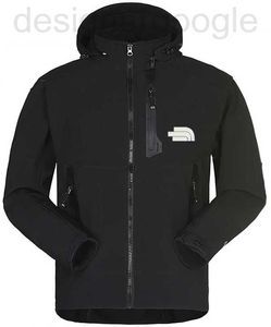 Erkek Ceketler Tasarımcı Erkekler Tasarımcı Nefes Alabaş Softshell Ceket Açık Hava Dış Mekan Spor Paltoları Yürüyen Rüzgar Geçirmez Kış Giyim Yumuşak Kabuk Erkek Yürüyüş Ceket T9d8
