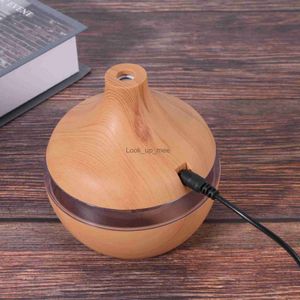 Umidificatori Grano di legno Aromaterapia Umidificatore USB Goccioline d'acqua Purificazione dell'aria Diffusore di aromi di olio essenziale Grano domestico creativo YQ230927