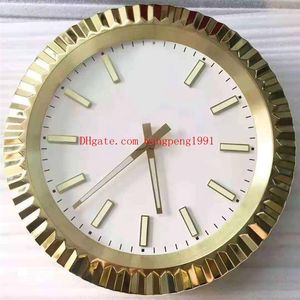 Orologio da parete per uso domestico a 4 colori Oro 18 carati 126333 126334 Orologio da parete senza data 34 cm x 5 cm Orologio elettronico al quarzo 3 kg2794