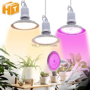 Grow Lights E27 LED Grow Light for Greenhouse AC100-265V 18W SMD2835 96st 4000K Sunshine Purple Light for Vegetables Flowers YQ230926