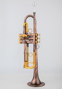 Il Belin Musical Instruments Brass BB Trąbowa Unikalna antyczna symulacja miedzi powierzchnia Mała BB Inwentaryzacja trąbki BB