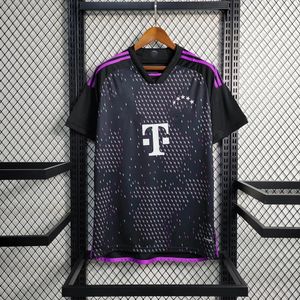 Горячая распродажа 2023/2024 Bay/ern Mun/ich Away Football Jersey 1:1 тайское качество футбольная майка S--XXL для мужчин и детей