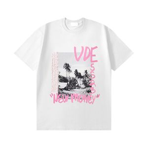 Mens 2023 camisa de manga curta alta moda camiseta grande homem vestir em torno do pescoço homens designer de qualidade retro camiseta streetwear verão tee luxo vestir loja shrits