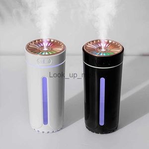 Humidifiers 1pc Car Humidifier Home Atomizer Aromatherapy Spray Machine Colorful Night Light Stylish And Beautiful Rechargeable YQ230927