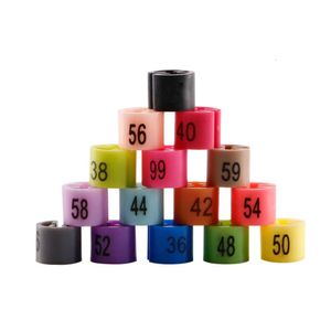 Colorful Number 24-180 Number Hanger Marker Dressing Changing Room Performance Clothes Work Uniform Identify ID Tag Label Clip