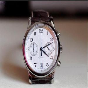 Classic Man Watch Luksusowa stal ze stali nierdzewnej luksusowy zegarek automatyczny zegarek zegarowy biznesowy