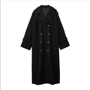 Totem * giacca a vento ampia da donna 23 giacca a vento doppiopetto casual versatile di media lunghezza di inizio autunno