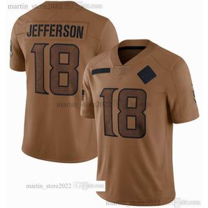 2023 Salute To Service Limited Jersey 8 Kirk Cousins 18 Justin Jefferson 87 T.J. Hockenson 22 Harrison Smith 7 Byron Murphy Jr. Osborn 99 Danielle Caçador