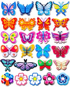 Schuhteile Zubehör Schmetterling Dekoration Charms Blume für Kinder Mädchen Teenager Adt Frauen Party Geschenke Drop Lieferung Otwfy