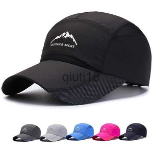 Ball Caps Summer dla mężczyzn Kobiety mody mody baseball czapka baseballowa męska kobieta szybkie suszące wodoodporne wędkarstwo kemping na świeżym powietrzu sportowy kapelusz x0927