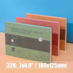 Other Office School Supplies BAOHONG 32K Academy Watercolor Paper Pad 300g 100 Cotton Acid Free Pure Papers 20 Sheets 230927