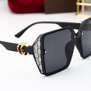 Luxury designer Brand Retro Oversized Square Polarized Sunglasses for Women Men Vintage Shades UV400 Classic Large Metal Frame Sun Glasses 3632