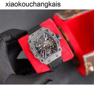 Orologio RichasMills Milles ZF Factory Movimento automatico Tourbillon RM1201 Vero e proprio fantastico superbo uomo MMW9 qualità di fascia alta uhr cassa tutta in fibra di carbonio montre richar lu