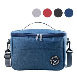 Outdoor Bags Big Camping Thermal Cooler Bag WIth Shoulder Strap Waterproof Oxford Cloth Picnic Insulated Sac Lunch Box Basket 230926