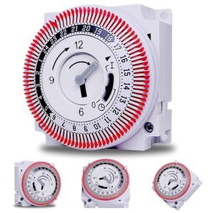 Küchentimer Mechanischer Schalter Schützen Sie das Bedienfeld Stundengerät Hochwertiges Timer-Timing-Panel 250 V 50 Hz Industriell nützlich 230926