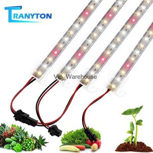 Luzes de cultivo 24V Barra de luz LED 2835 Lâmpada de tubo Luzes de cultivo de plantas para plantas de interior e flores Hidroponia com efeito de estufa YQ230926 YQ230926