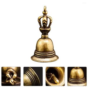 Party Supplies 2 PCS Charm Halsband Diy Key Chain Hanging Ring Bell Statuette mässing Bells Copper Bag Ornament Dinner