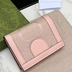 Pink Big Letters Wallets Fashion Designer Leather Card Holder Women Luxury Brand Trendy Coin Pocket Golden Letters Fannypack Purses