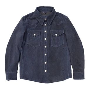 Herrläder faux jacka fårskinn mjukt stretch ljus cowboy motorcykel kappa västerländsk stil vår höst vintage herrkläder 230927