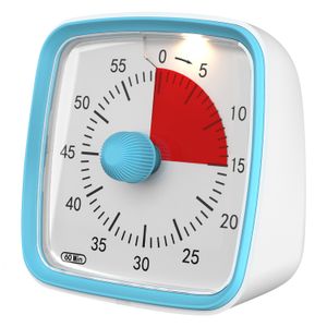 Kök Timers 60-minuters tid Digital Visual Timer Cooking Baking Räkna ner Up Clock Silent Timer för barn och vuxna Tidshantering 230926