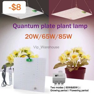Grow Lights 20W 65W 85W LED-anläggning Grow Light Full Spectrum Quantum Board 85-277V för inomhusväxter Plantor Veg Flower Plants YQ230927