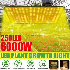 Grow Lights Full Spectrum med LED Grow Light Panel 6000W Pro Grow Lamps Hydroponic Hanging Kit för inomhusväxter AC85 till 265V YQ230927